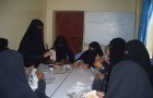 Training facilitators and students of adult literacy on sewing and economic life skills- Al-Dalei